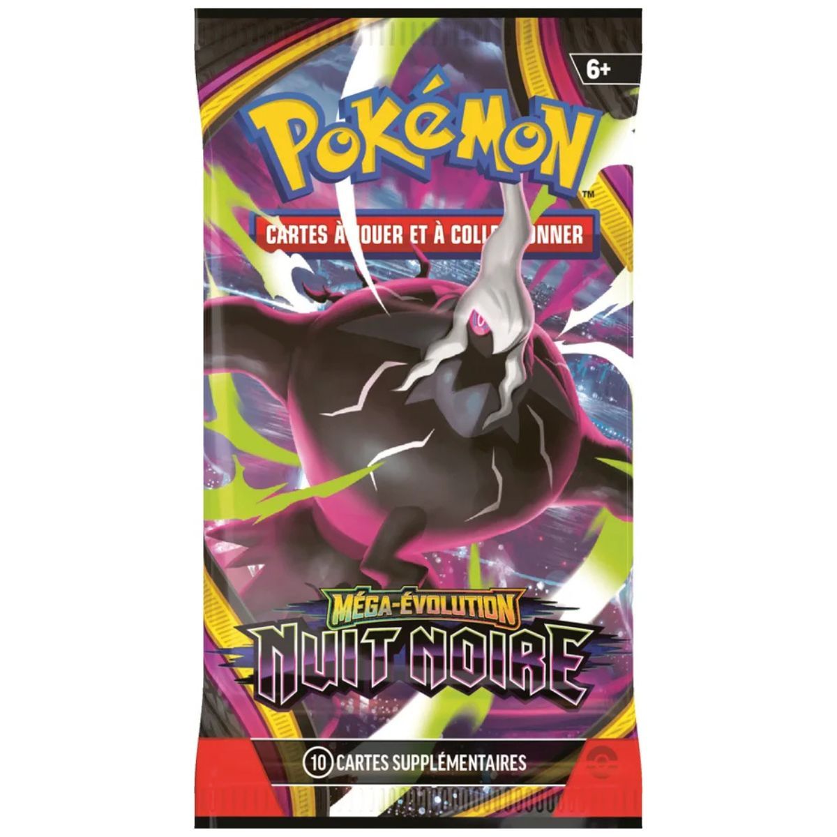 Pokémon — Pack Portfolio et Booster Méga-Évolution Nuit Noire