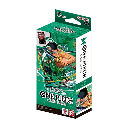 One Piece Card Game — Starter Deck ST-32 Vert Zoro